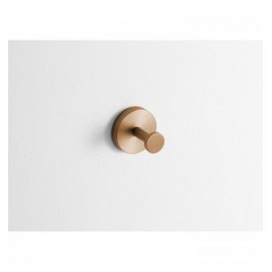 Percha de pegar - bronce...