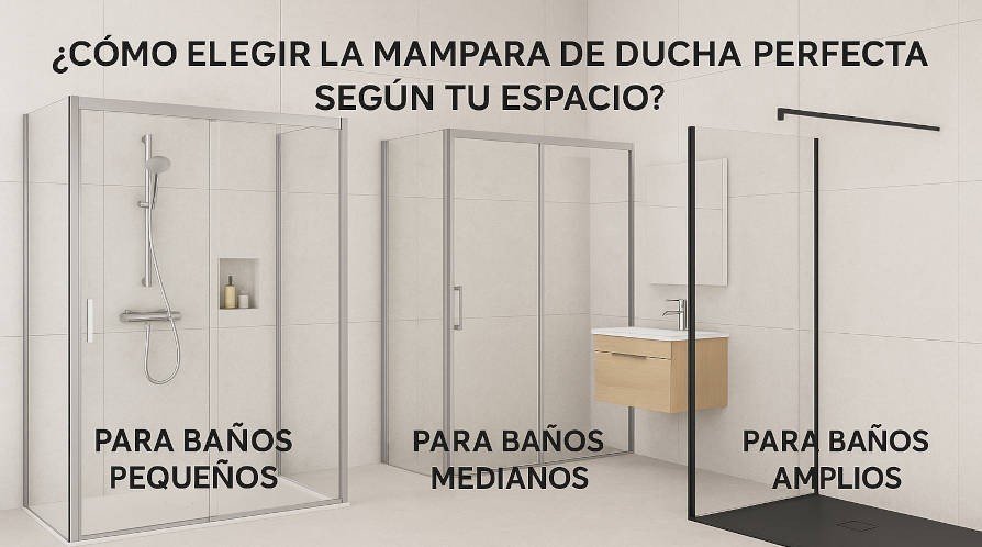 Cómo Elegir la Mampara de Ducha Perfecta Según tu Espacio | Mamparas Blau